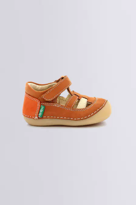Sushy - Salomés camel et orange pour garçon - Kickers © Site Officiel