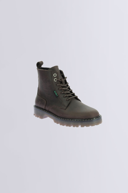 Kick Decklock - Boots marron foncé pour femme - Kickers © Site Officiel Kick Decklock - Boots marron foncé pour femme - Kickers © Site Officiel