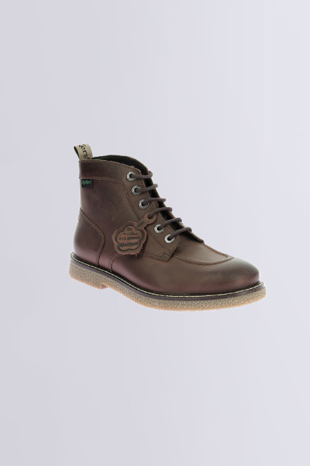 Kick Legendary - Bottines marron foncé pour homme - Kickers © Site Officiel Kick Legendary - Bottines marron foncé pour homme - Kickers © Site Officiel