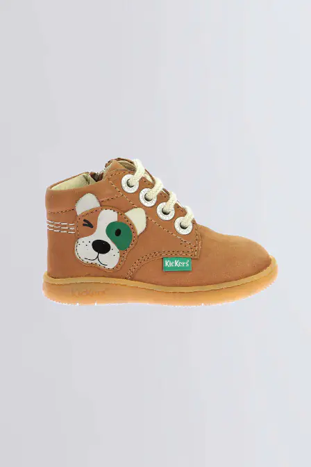 Kickbillista - Bottillons camel pour fille - Kickers © Site Officiel