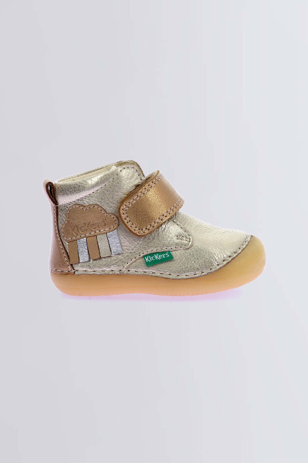 Sabio - Bottillons beiges pour fille - Kickers © Site Officiel