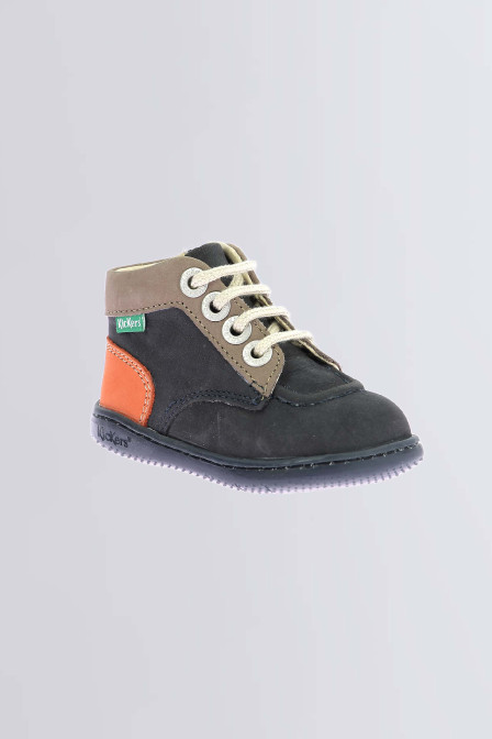 Kickiconic | Navy baby boots | Kickers © Official Site