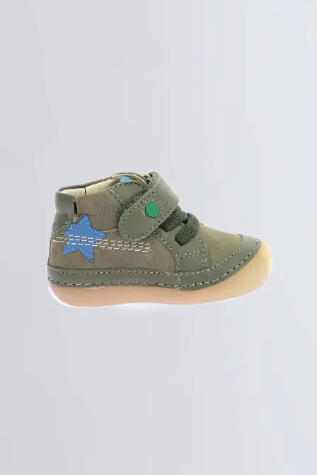 Sokistic - Bottillons kaki pour garçon - Kickers © Site Officiel