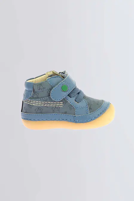 Sokistic - Bottillons bleus pour garçon - Kickers © Site Officiel