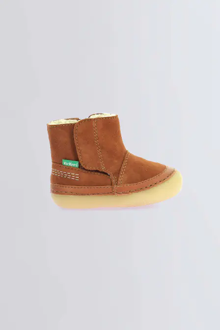 Sokifaune - Boots camel pour fille et garçon - Kickers © Site Officiel