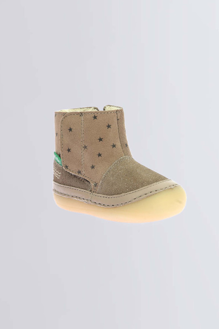 Sokifaune | Brown boots for baby girl | Kickers © Official Website Sokifaune | Brown boots for baby girl | Kickers © Official Website