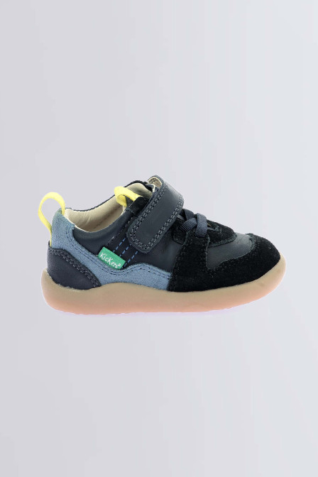 Kickfreshi | Navy trainers for girls and boys | Kickers © Official Site