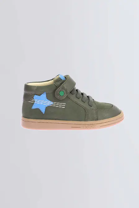Tackstari - Bottines kaki pour garçon - Kickers © Site Officiel