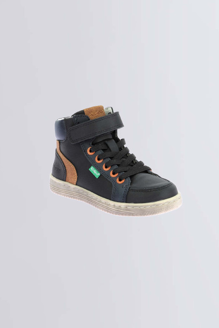 Lolastic | Black High-Top Sneakers for Girls and Boys | Kickers © Official Site Lolastic | Black High-Top Sneakers for Girls and Boys | Kickers © Official Site