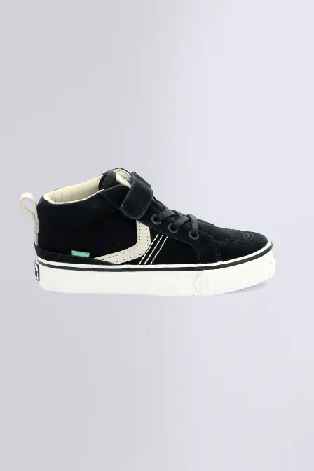 Kickslida - Sneakers hautes noires pour fille et garçon - Kickers © Site Officiel