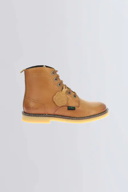 Kick Leon - Bottines camel pour femme - Kickers © Site Officiel