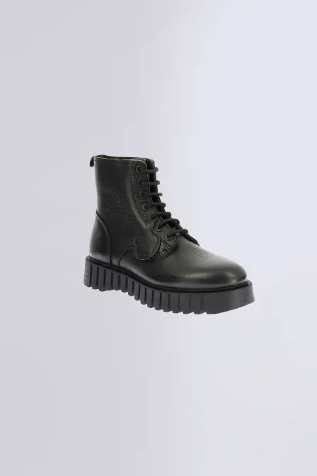 Kick Facet black boots for woman - Kickers © Official website Kick Facet black boots for woman - Kickers © Official website