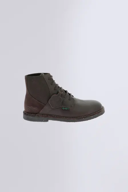 Kick Liti - Boots marron foncé pour femme - Kickers © Site Officiel