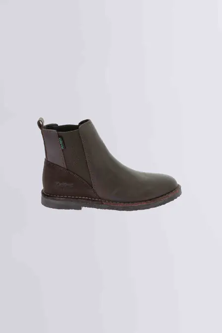 Kick Lipist - Boots marron foncé pour femme - Kickers © Site Officiel