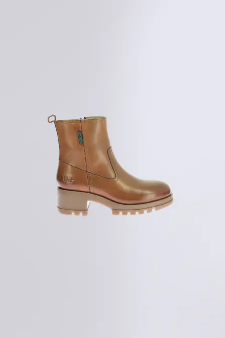 Kick Bootela - Boots camel pour femme - Kickers © Site Officiel