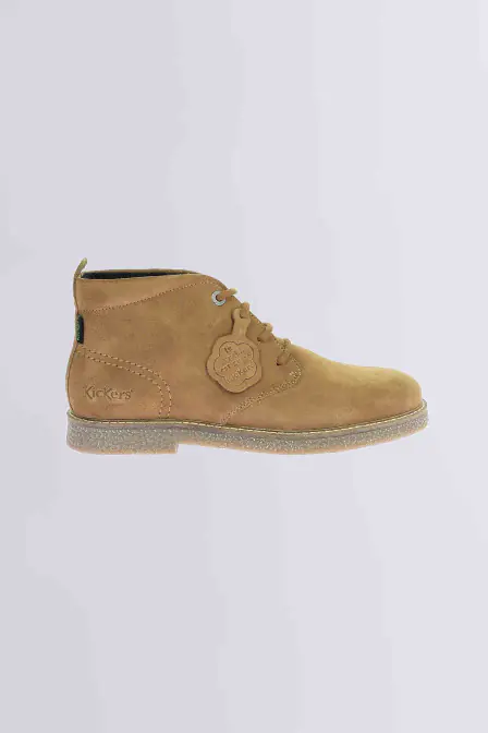 Kick Leo - Botines camello claro para hombre - Kickers © Página oficial