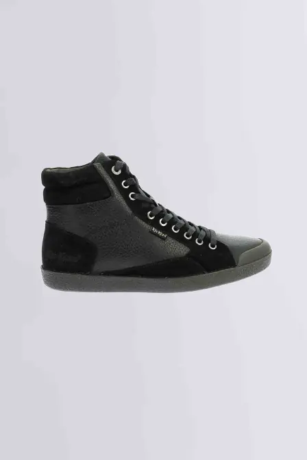 Kick Tune - Sneakers hautes noires pour homme - Kickers © Site Officiel