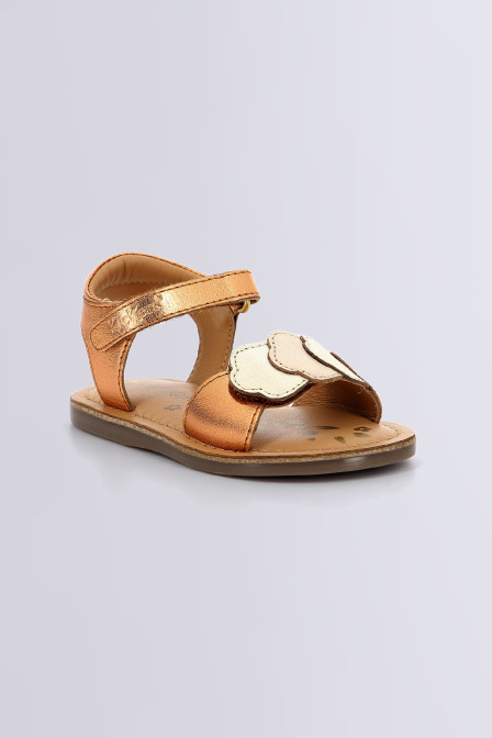 Dyastar | Iridescent Orange Baby Sandals | Kickers © Official Site Dyastar | Iridescent Orange Baby Sandals | Kickers © Official Site