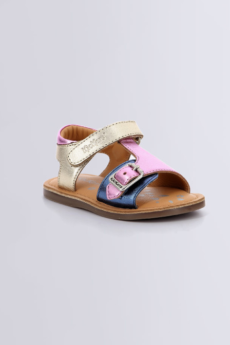 Diazz | Blue and Pink Baby Sandals | Kickers © Official Site Diazz | Blue and Pink Baby Sandals | Kickers © Official Site