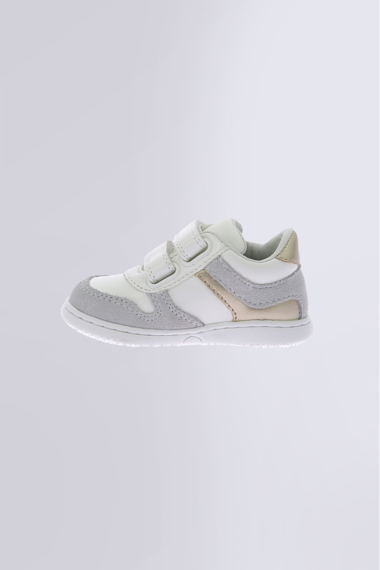 Kickmotion Blanc argent or Kickmotion Blanc argent or