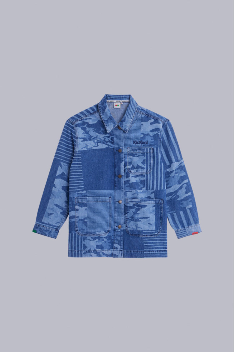 Kick Jacket Bleu Camouflage Kick Jacket Bleu Camouflage