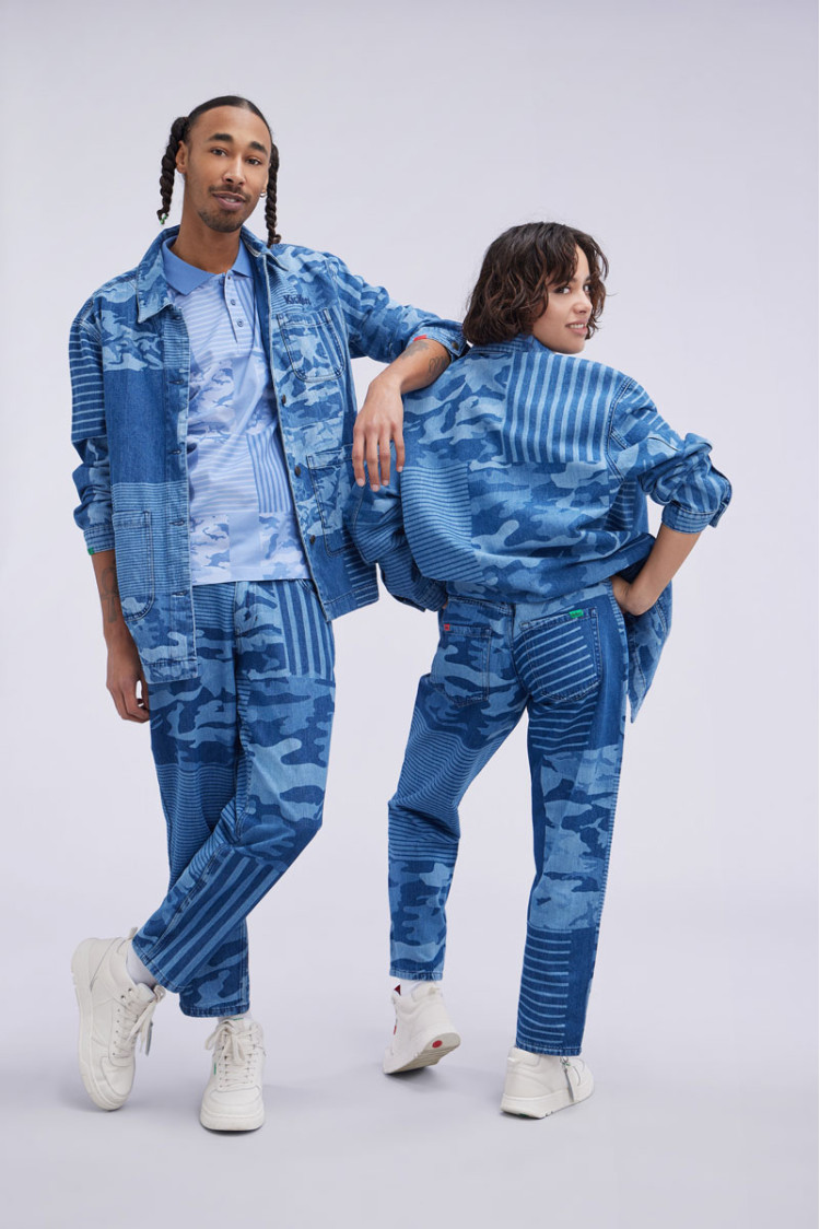 Kick Jacket Bleu Camouflage Kick Jacket Bleu Camouflage