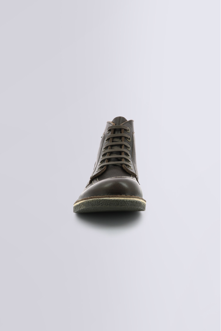 KICKSTONER MARRON FONCE SEMELLE MARRON KICKSTONER MARRON FONCE SEMELLE MARRON
