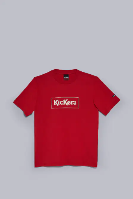 Kick Waysta - Maglietta rosso da uomo - Kickers © Sito ufficiale Kick Waysta - Maglietta rosso da uomo - Kickers © Sito ufficiale