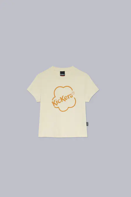 Kick Blur - Maglietta beige da donna - Kickers © Sito ufficiale Kick Blur - Maglietta beige da donna - Kickers © Sito ufficiale