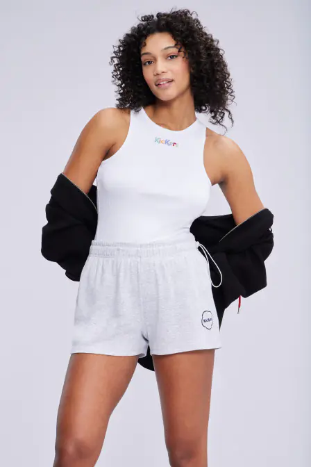 Kick Summ - Short gris clair pour femme - Kickers © Site Officiel