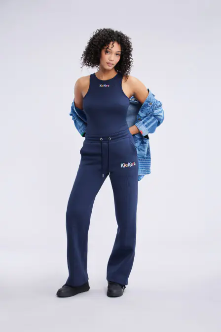 Kick Arame - Pantalon marine pour femme - Kickers © Site Officiel