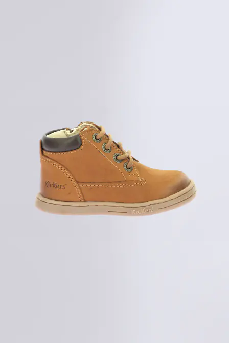 Tackland - Bottillons camel et marron pour fille et garçon - Kickers © Site Officiel