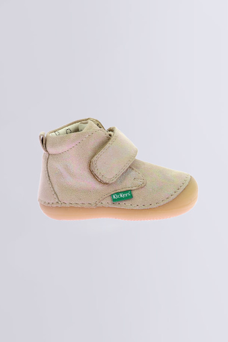 Sabio - Bottillons rose irisé pour fille - Kickers © Site Officiel