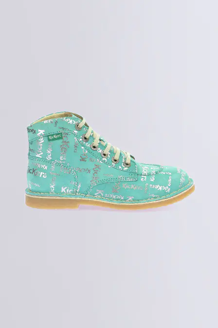 Kick Legend - Bottines turquoise pour femme - Kickers © Officiel