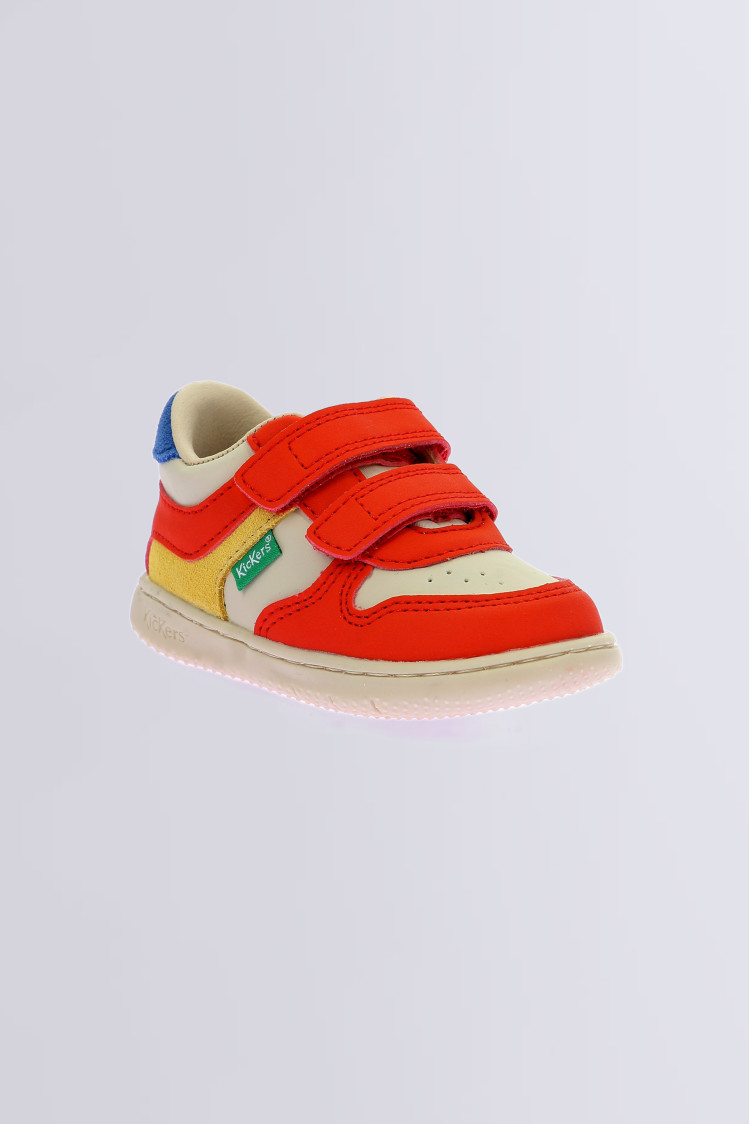 Kickmotion Beige rouge jaune Kickmotion Beige rouge jaune