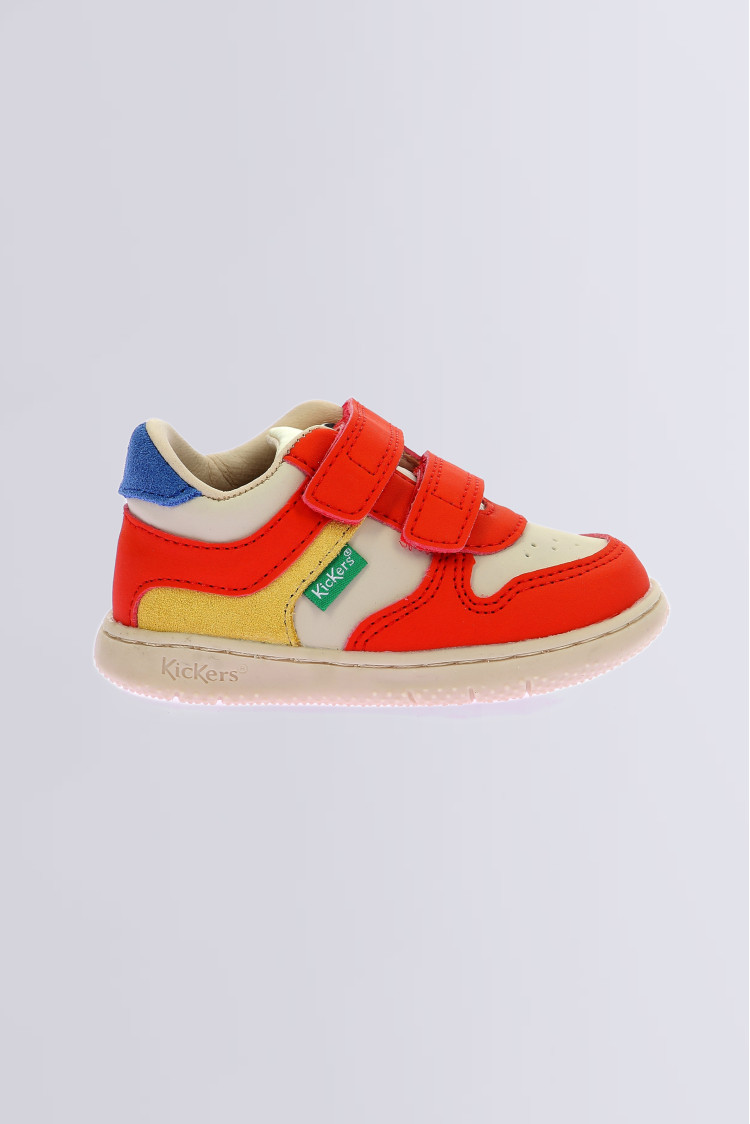 Kickmotion Beige rouge jaune Kickmotion Beige rouge jaune