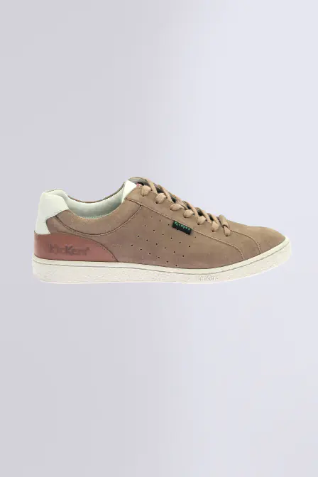 Kick Salem - Baskets camel et beige pour homme - Kickers © Site Officiel