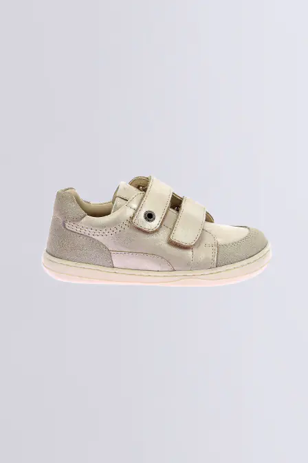Kickboost - Baskets beige pour fille - Kickers © Site Officiel