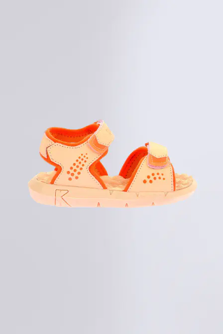 Jumangap - Sandales rose et orange pour fille et garçon - Kickers © Site Officiel