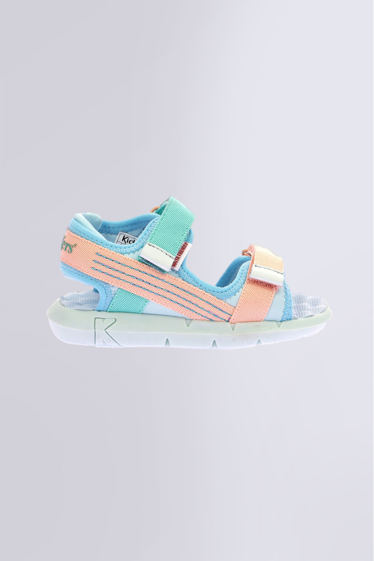 Kickjune Bleu rose corail vert Kickjune Bleu rose corail vert