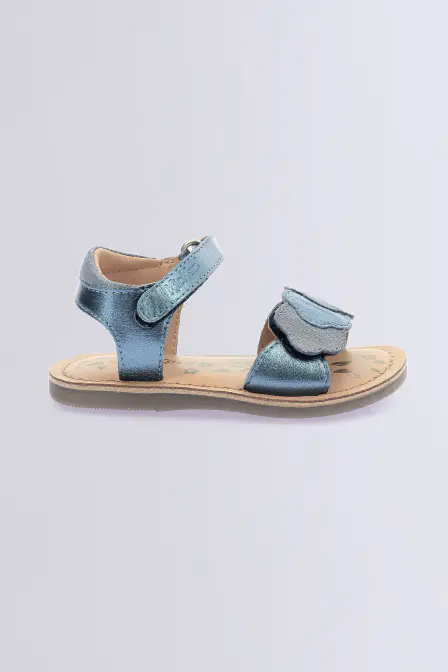 Dyastar - Sandalen in marineblau schillernd für Mädchen - Kickers © Offizielle Website