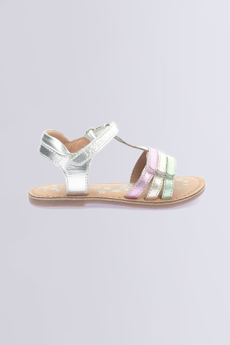 Diamanto - Sandales argent pour fille - Kickers © Site Officiel