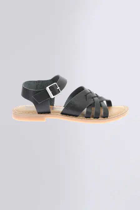 Kick Ladora - Sandales noires pour femme - Kickers © Site Officiel