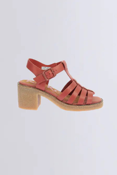 Kick Volyne - Sandales rouges pour femme - Kickers © Site Officiel