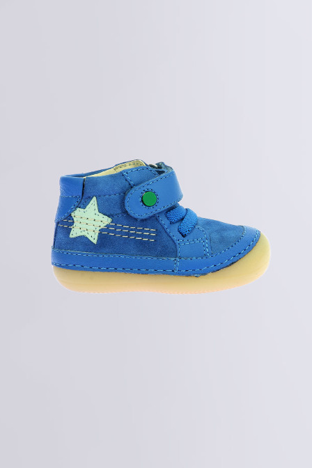 Sokistic - Botines azul para niño - Kickers © Página oficial