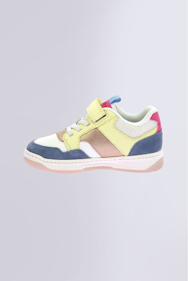 Kickarting Blanc bleu jaune Kickarting Blanc bleu jaune