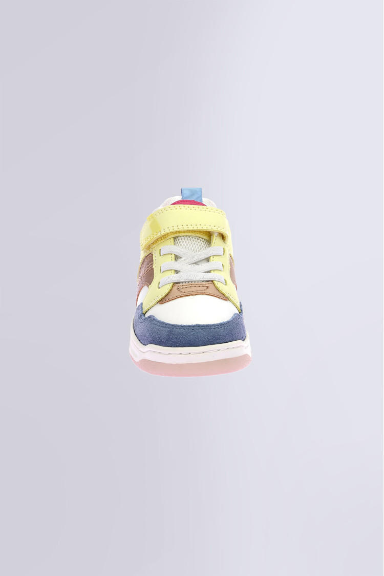 Kickarting Blanc bleu jaune Kickarting Blanc bleu jaune