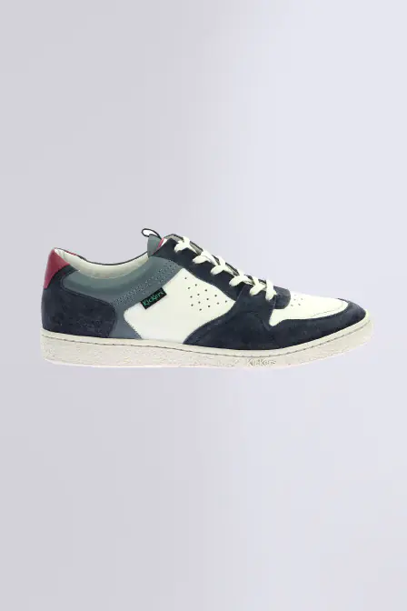 Kick Sackers navy, off-white and red sneakers for man - Kickers © Official website