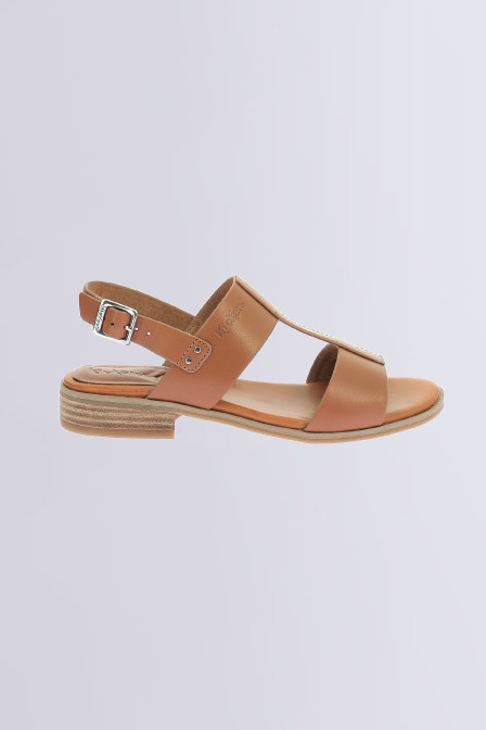 Kick Bucly - Sandales camel pour femme - Kickers © Site Officiel