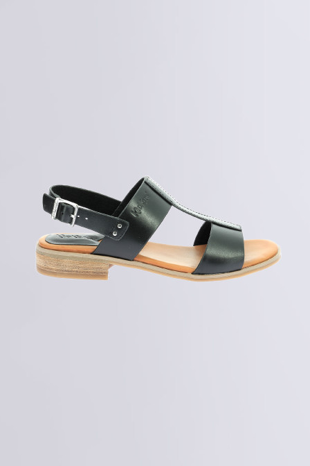 Kick Bucly - Sandales noires pour femme - Kickers © Site Officiel